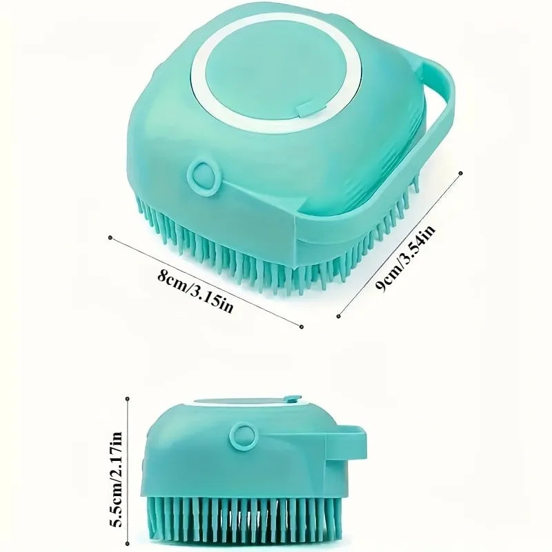 Pet Grooming Bath Tool, Durable for Deshedding. 8.5cm, Silicone, for Salon Use, Time Saver