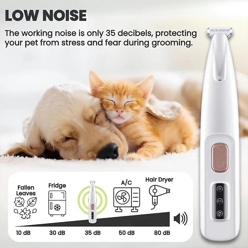 Rechargeable Cat and Dog Grooming Scissors